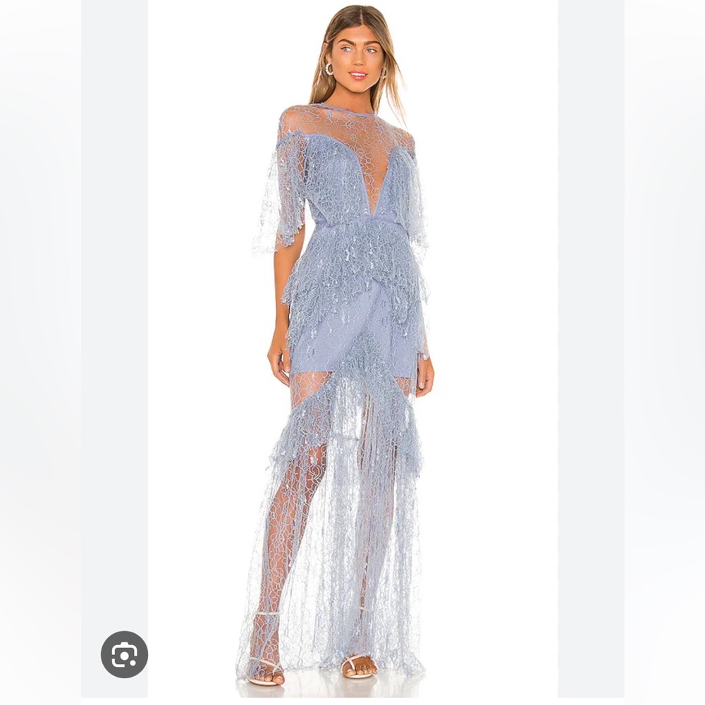 BNWT Alice McCall Magicians Daughter Lace Gown in Mist